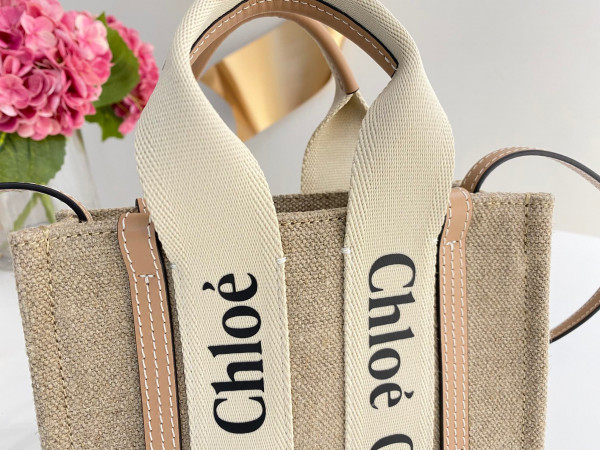 HOT SALE CHLOÉ woody nano tote