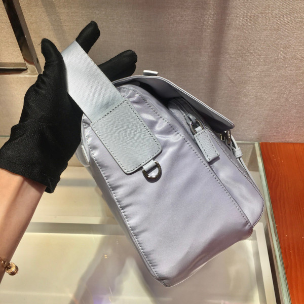 [FREE SHIPPING] PRADA Medium Nylon Shoulder Bag