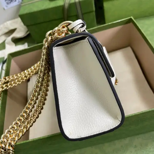 GUCCI padlock small berry shoulder bag