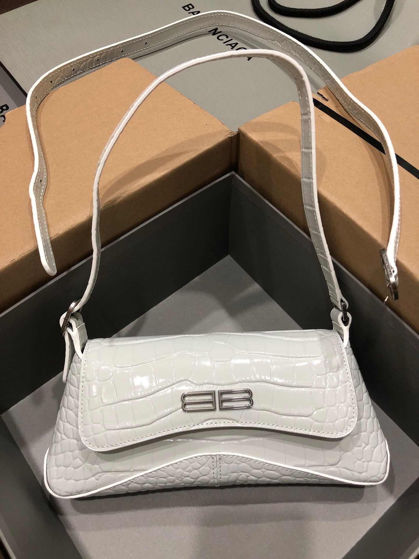 HOT SALE BALENCIAGA XX SMALL FLAP BAG BOX