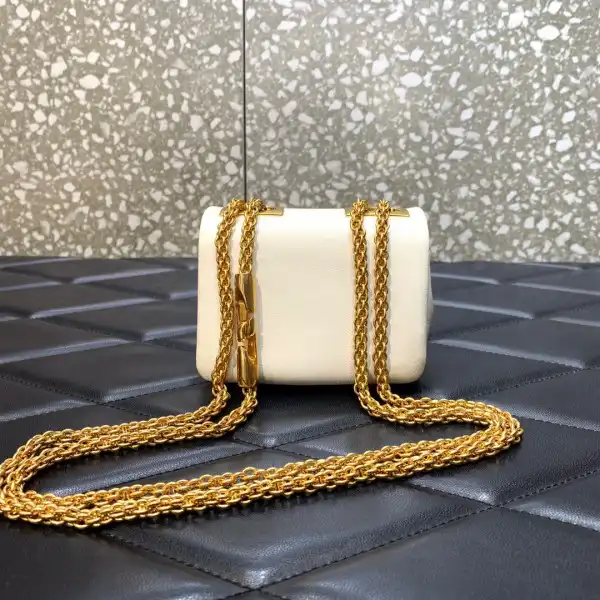 VALENTINO ONE STUD MICRO BAG WITH CHAIN