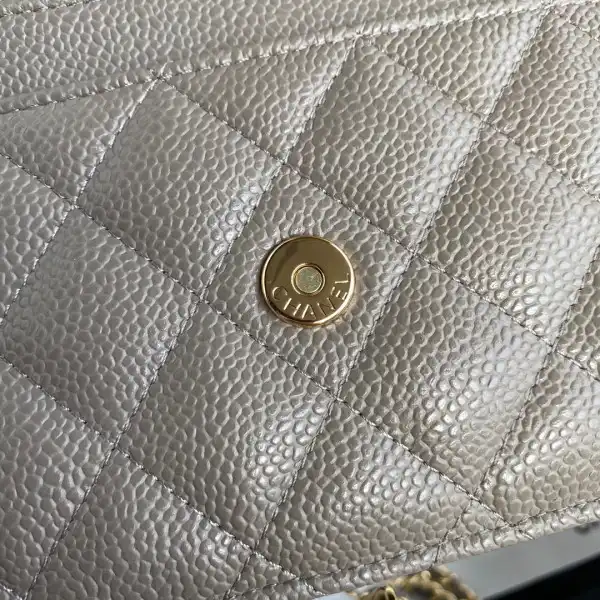 First bag ru CHANEL CHAIN WALLET CAVIAR NEW EDITION