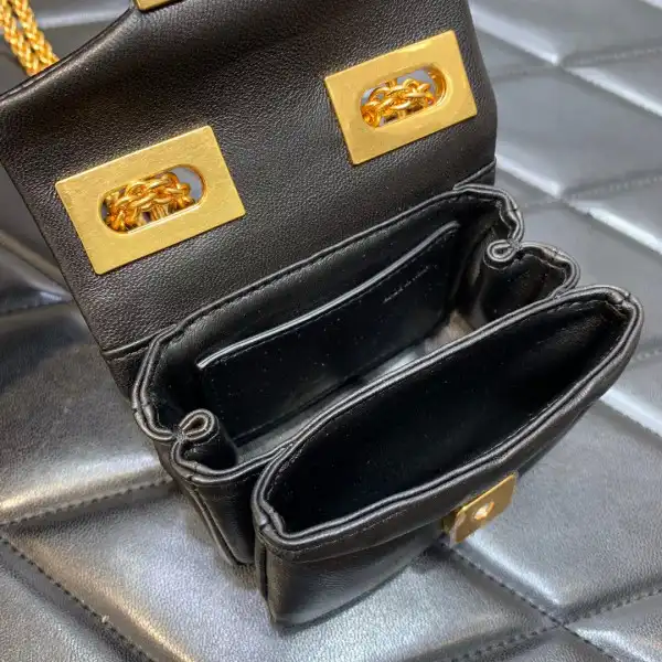 VALENTINO ONE STUD MICRO BAG WITH CHAIN