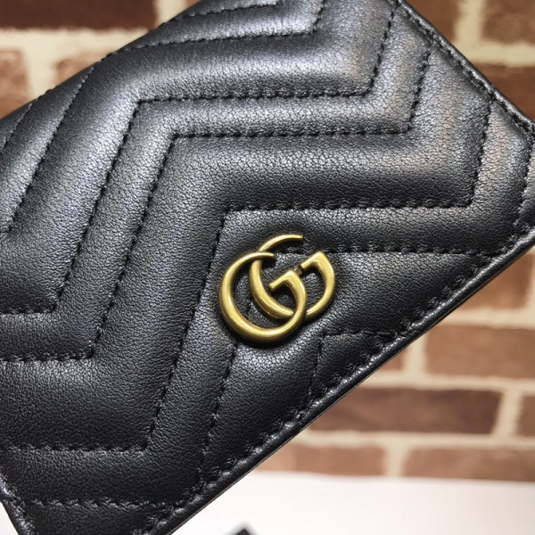 HOT SALE GUCCI GG Marmont card case wallet