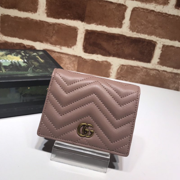 HOT SALE GUCCI GG Marmont card case wallet