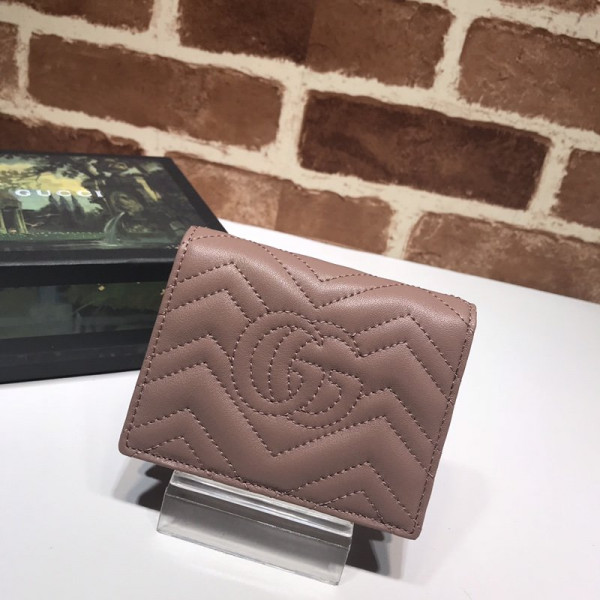 HOT SALE GUCCI GG Marmont card case wallet