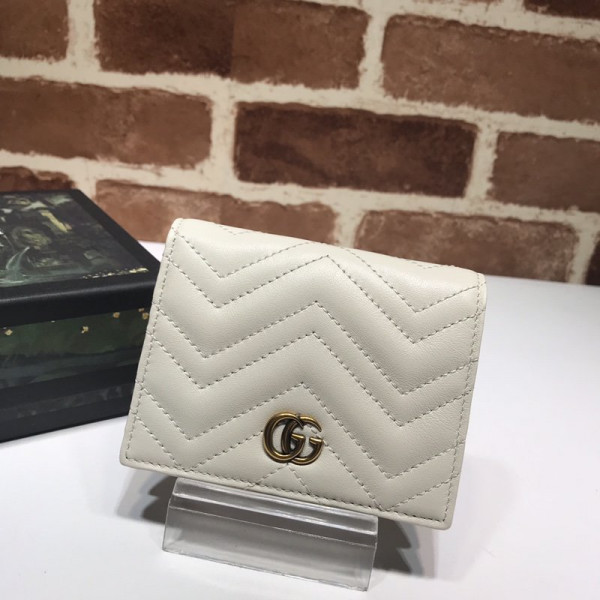 HOT SALE GUCCI GG Marmont card case wallet