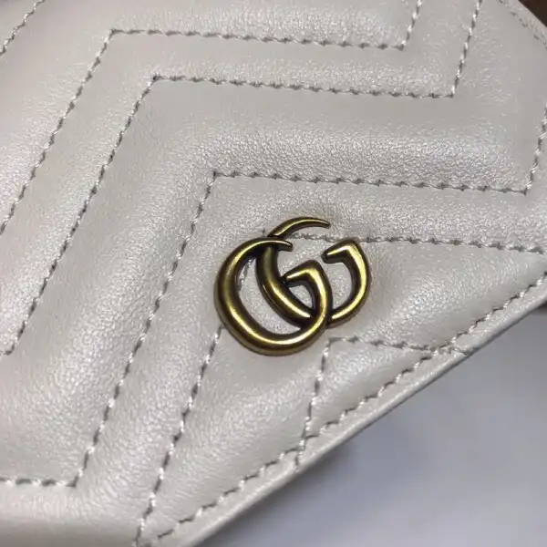 Cheap GUCCI GG Marmont card case wallet