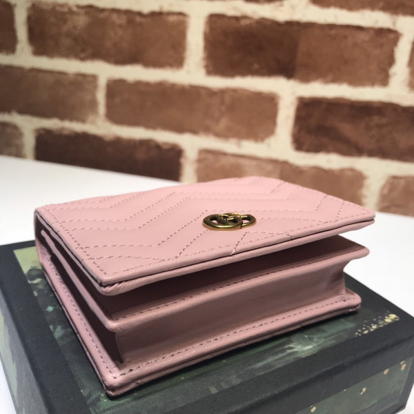 HOT SALE GUCCI GG Marmont card case wallet