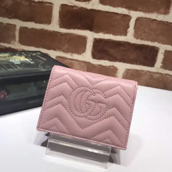 Affordable GUCCI GG Marmont card case wallet