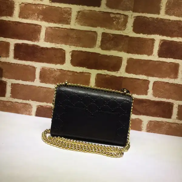 GUCCI Padlock small Gucci Signature shoulder bag