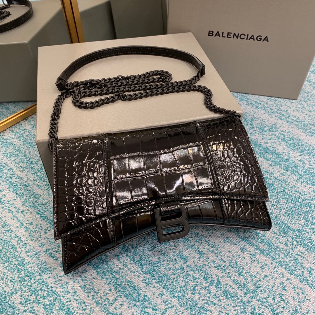 HOT SALE BALENCIAGA  HOURGLASS CHAIN BAG