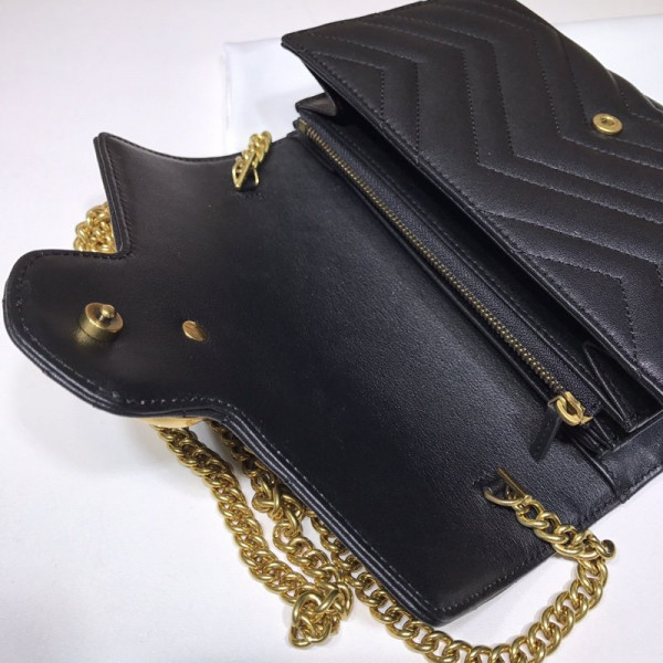 HOT SALE GUCCI GG MARMONT CHAIN WALLET