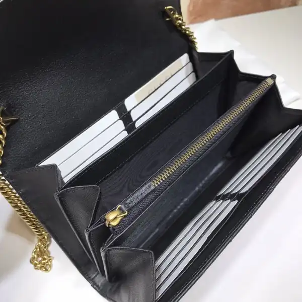 GUCCI GG MARMONT CHAIN WALLET