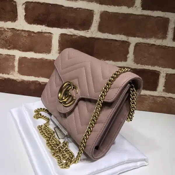 Yupoo bagsoffer GUCCI GG MARMONT CHAIN WALLET