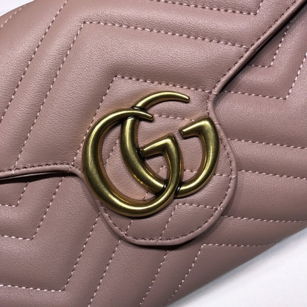 HOT SALE GUCCI GG MARMONT CHAIN WALLET