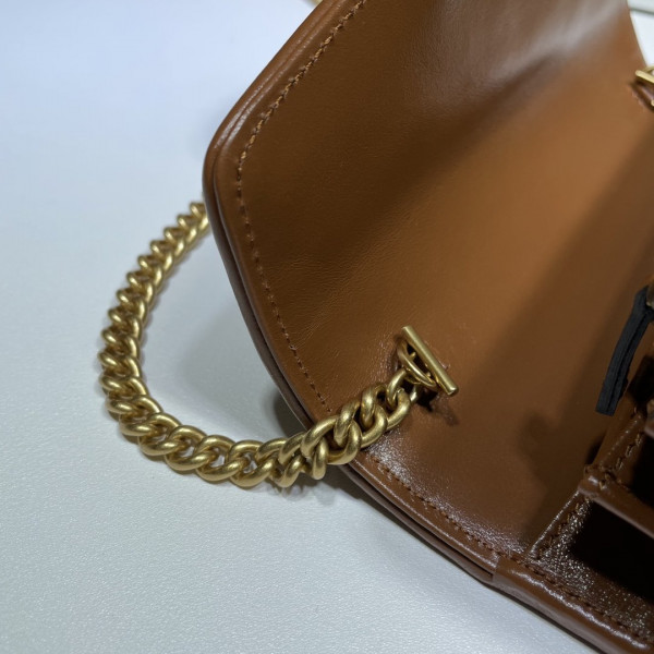 HOT SALE GUCCI GG MARMONT CHAIN WALLET