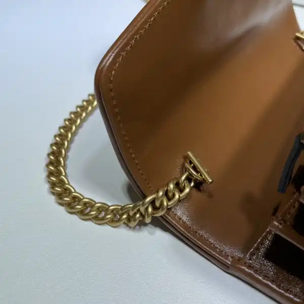 GUCCI GG MARMONT CHAIN WALLET