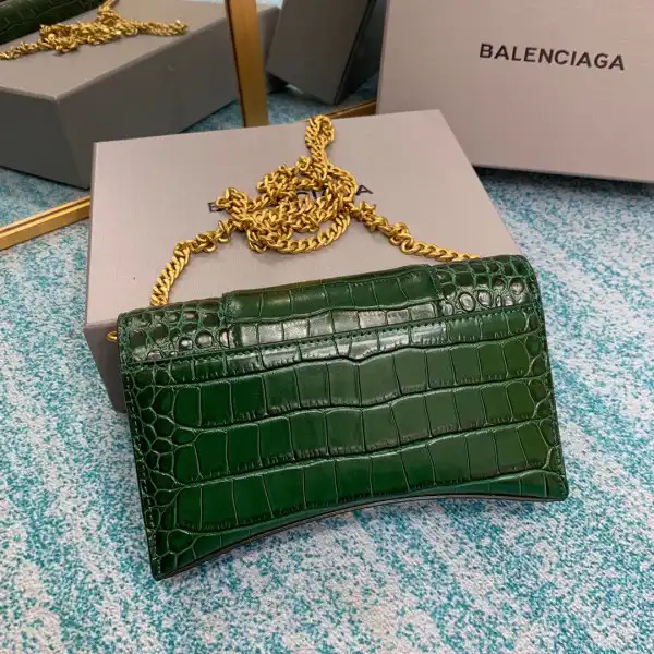 BALENCIAGA  HOURGLASS CHAIN BAG