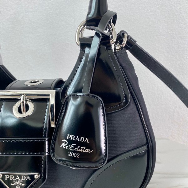 HOT SALE PRADA Moon padded nappa-leather bag