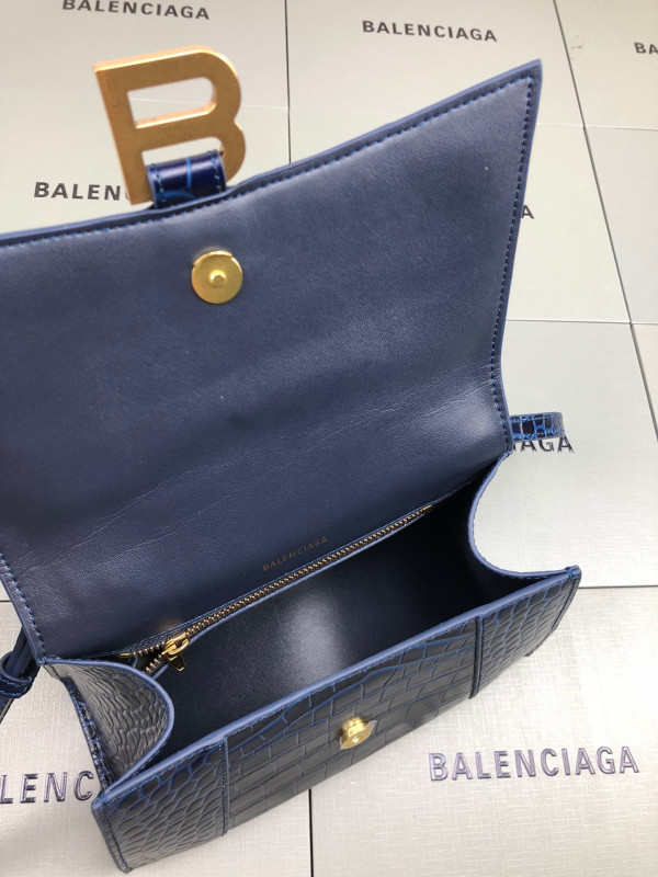 HOT SALE BALENCIAGA HOURGLASS SMALL TOP HANDLE BAG