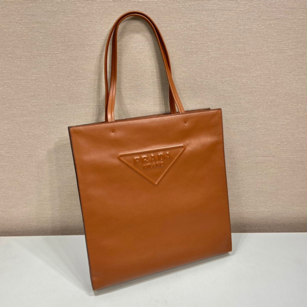 HOT SALE PRADA Leather tote bag