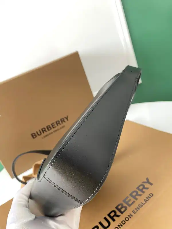 BURBERRY Leather TB Shoulder Bag