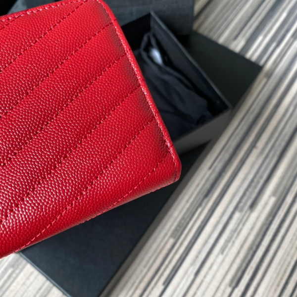 HOT SALE YSL MONOGRAM ZIPPY WALLET