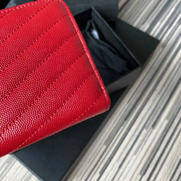 YSL MONOGRAM ZIPPY WALLET