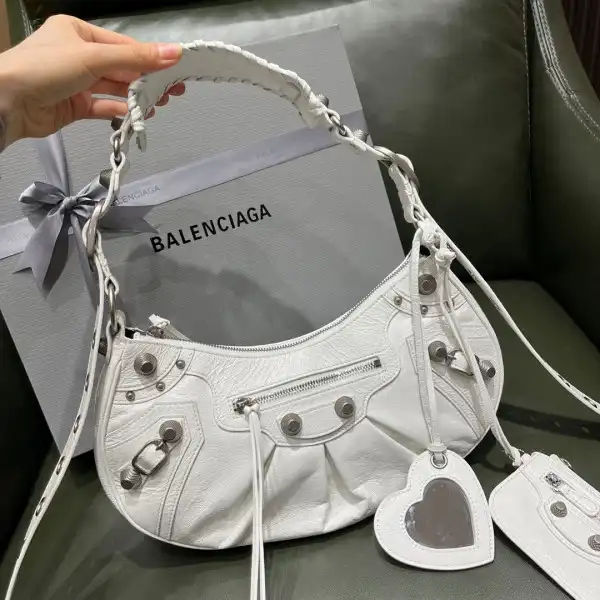 BALENCIAGA WOMEN'S LE CAGOLE SMALL SHOULDER BAG