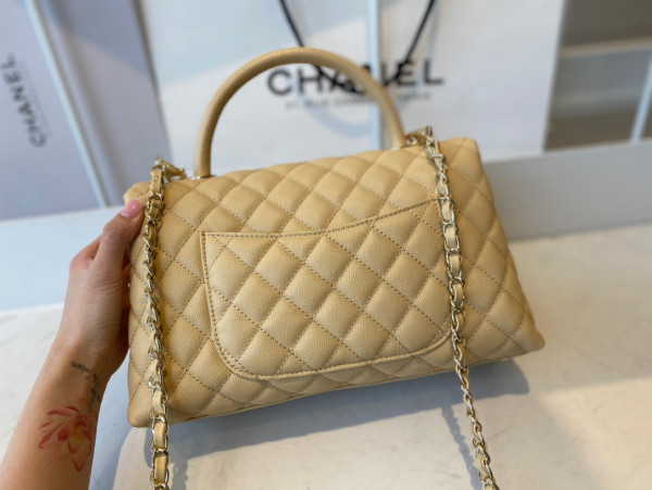 HOT SALE CL LARGE FLAP BAG WITH TOP HANDLE