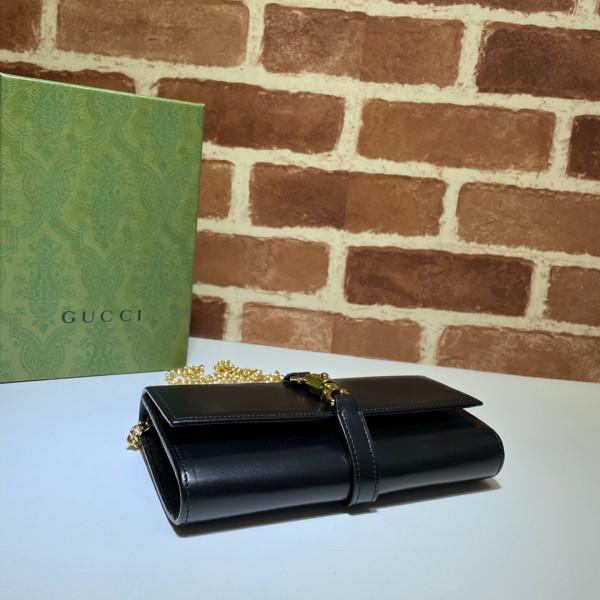 HOT SALE GUCCI Jackie 1961 chain wallet