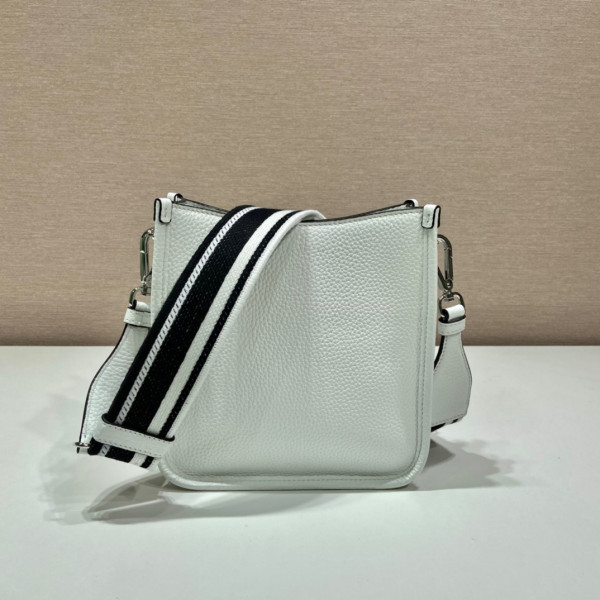 HOT SALE PRADA Leather mini shoulder bag