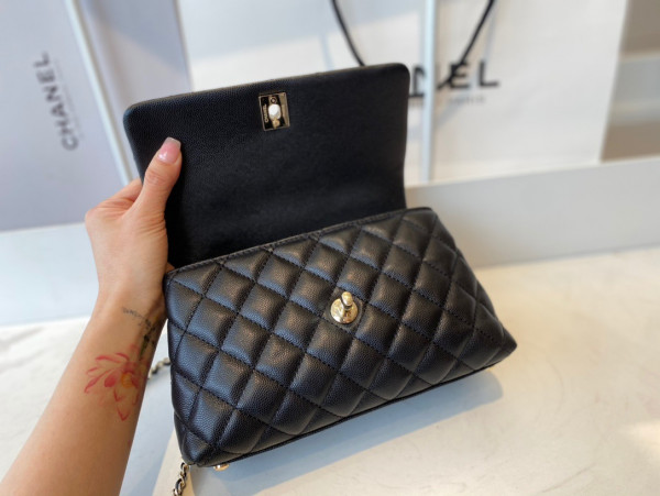 HOT SALE CL FLAP BAG WITH TOP HANDLE