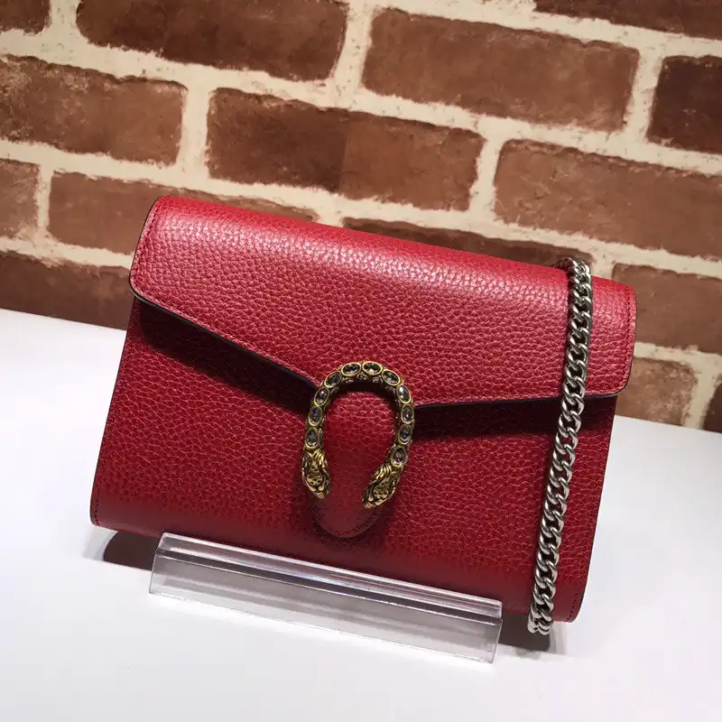 Gucci Dionysus mini leather chain bag