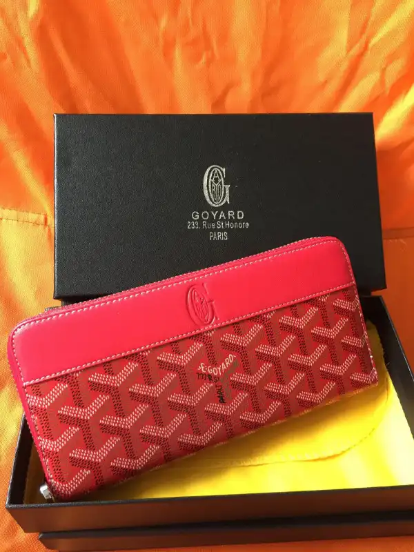 GOYARD ZIPPY WALLET