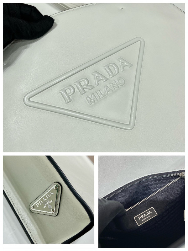 HOT SALE PRADA Leather tote bag