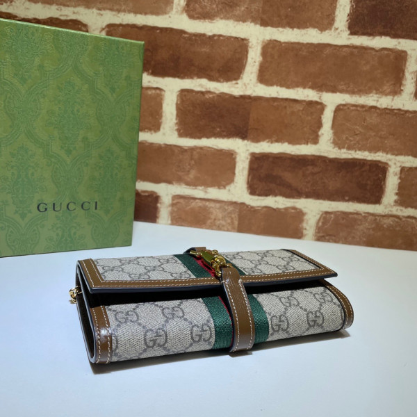 HOT SALE GUCCI Jackie 1961 chain wallet