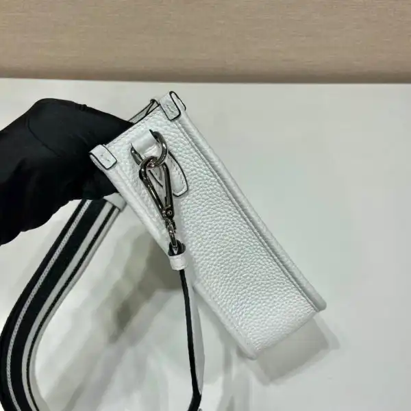 PRADA Leather mini shoulder bag