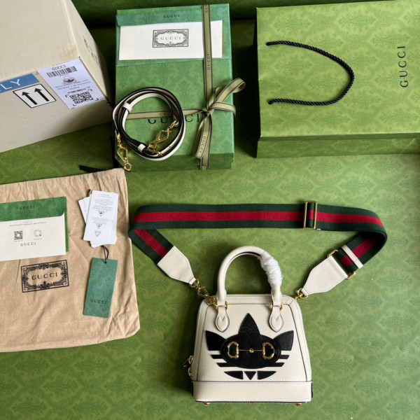 adidas x Gucci Horsebit 1955 mini bag