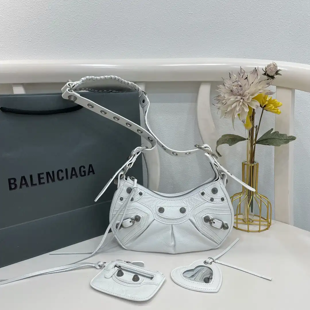 BALENCIAGA WOMEN'S LE CAGOLE XS SHOULDER BAG