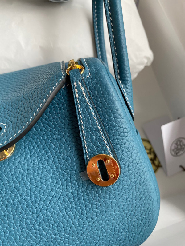 HOT SALE HERMES LINDY MINI HANDMADE