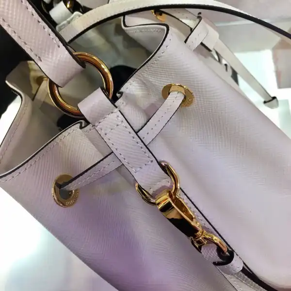 PRADA Saffiano Leather Bucket Bag