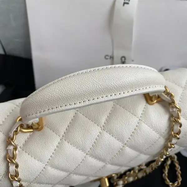 CHANEL MINI FLAP BAG WITH TOP HANDLE