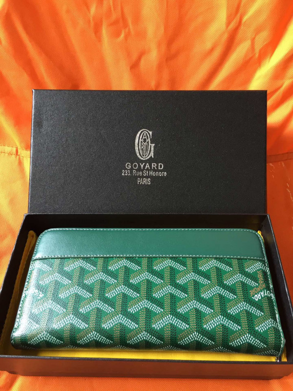 [FREE SHIPPING] GOYARD ZIPPY WALLET