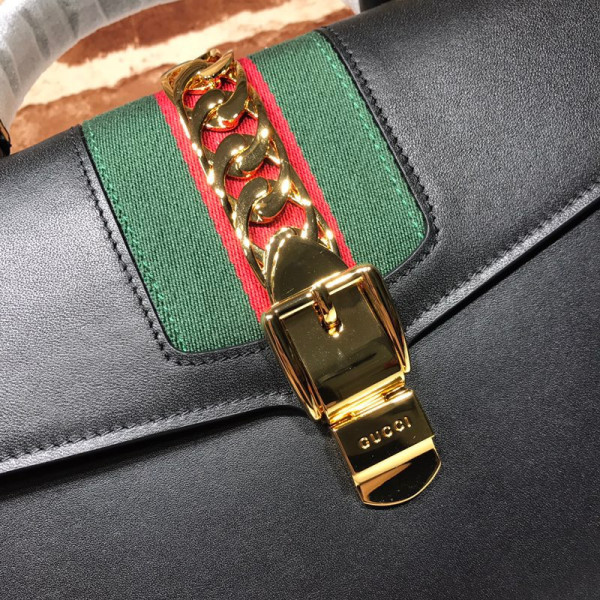 Gucci Sylvie medium top handle bag