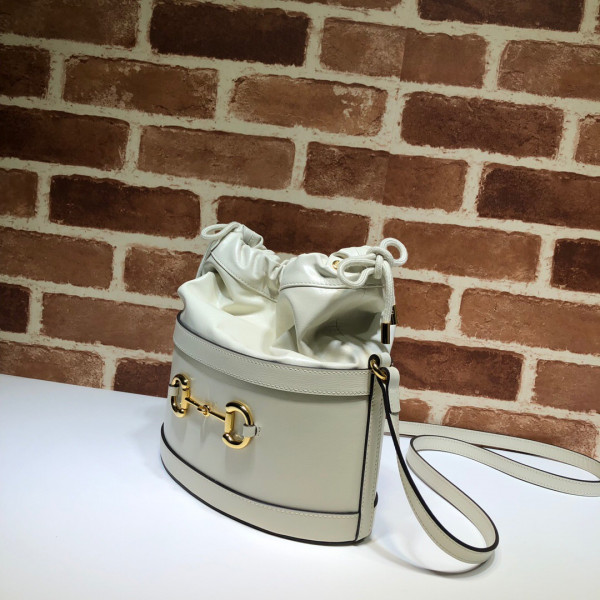 [FREE SHIPPING] GUCCI 1955 Horsebit bucket bag