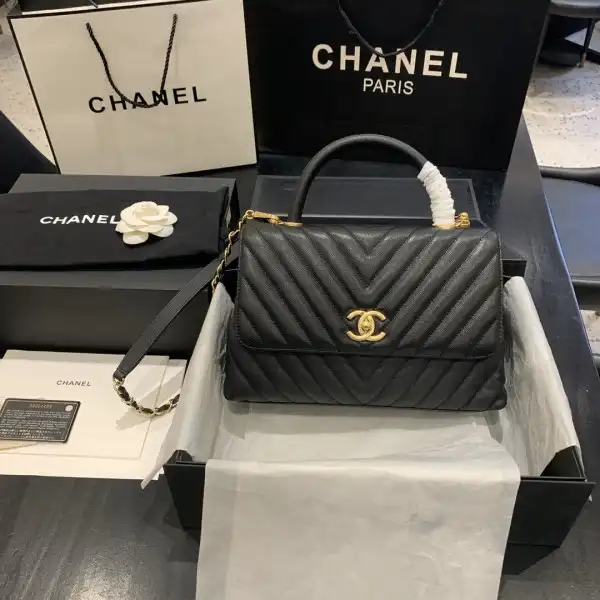 CHANEL COCO HANDLE BAG