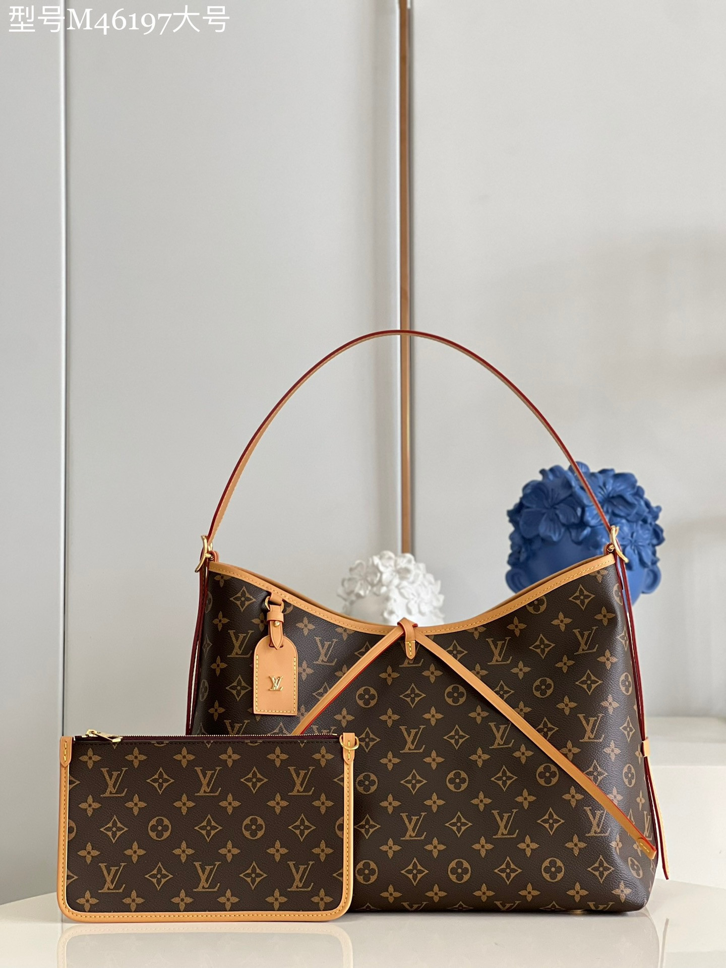 HOT SALE LOUIS VUITTON CARRYALL MM