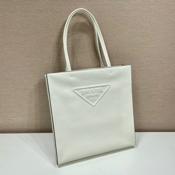 HOT SALE PRADA Leather tote bag